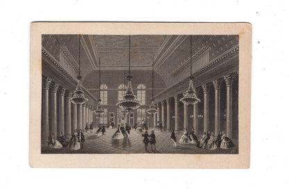 Fotografie Kunst / Historische Gebäudeansicht / Halle / Saal - 1870er