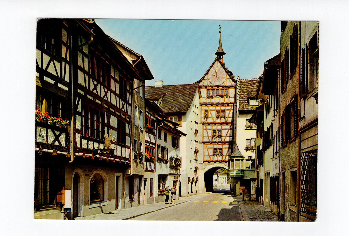 Ansichtskarte Stein am Rhein / Untertor / Schweiz