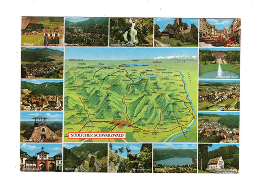 Ansichtskarte Südlicher Schwarzwald / Waldkirch +++ / K1-56