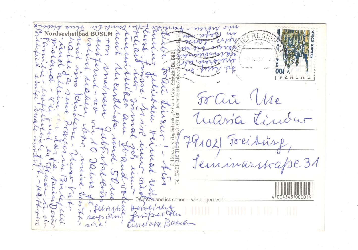 Ansichtskarte Nordseeheilbad Büsum
