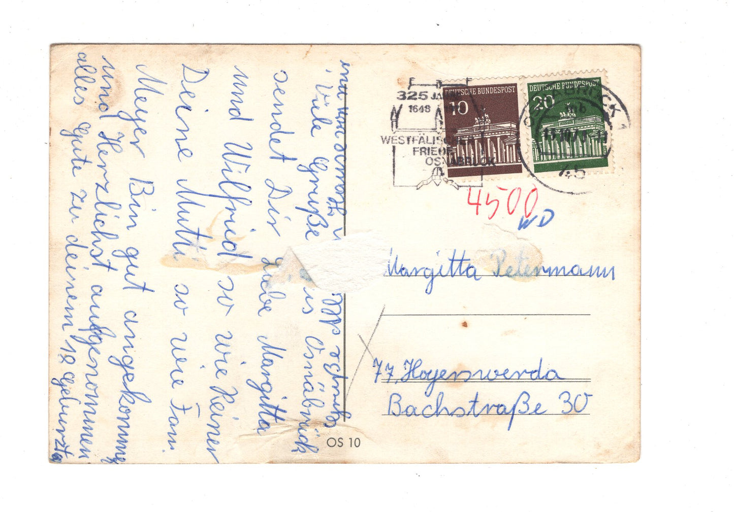 Ansichtskarte Gruß aus Osnabrück / H1-69