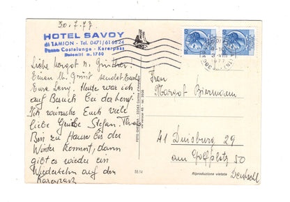 Ansichtskarte Karersee / Dolomiten / Italien / N1-63