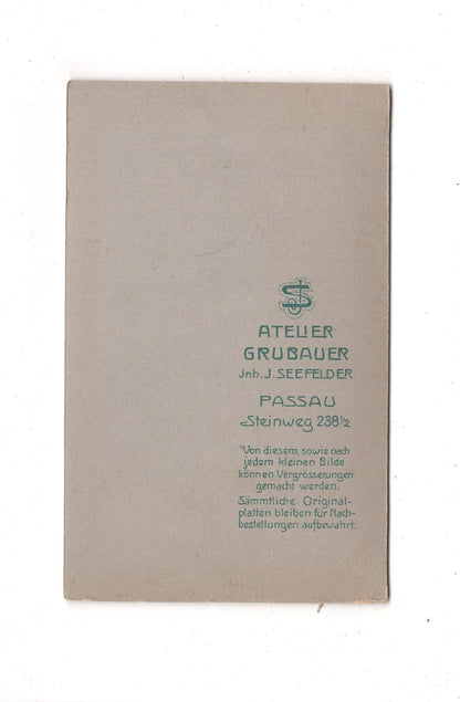 Fotografie Schönes Kinderbild / Baby - Passau 1900er / CDV N1-07