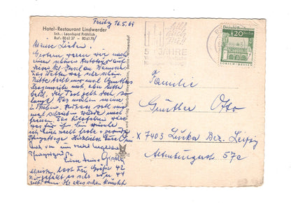 Ansichtskarte Insel Lindwerder