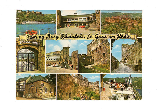 Ansichtskarte Festung Burg Rheinfels / St. Goar am Rhein