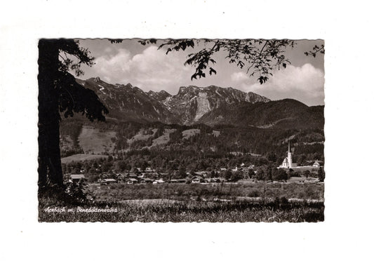 Ansichtskarte Arzbach mit Benediktenwand / I1-66