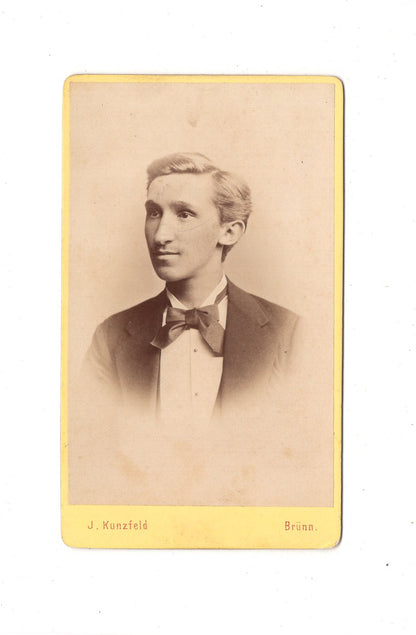 Fotografie Herrenportrait - Brünn 1870er / CDV C1-19