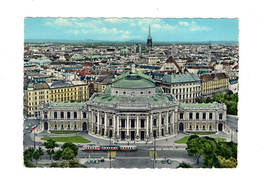 Ansichtskarte Wien / Burgtheater / Österreich