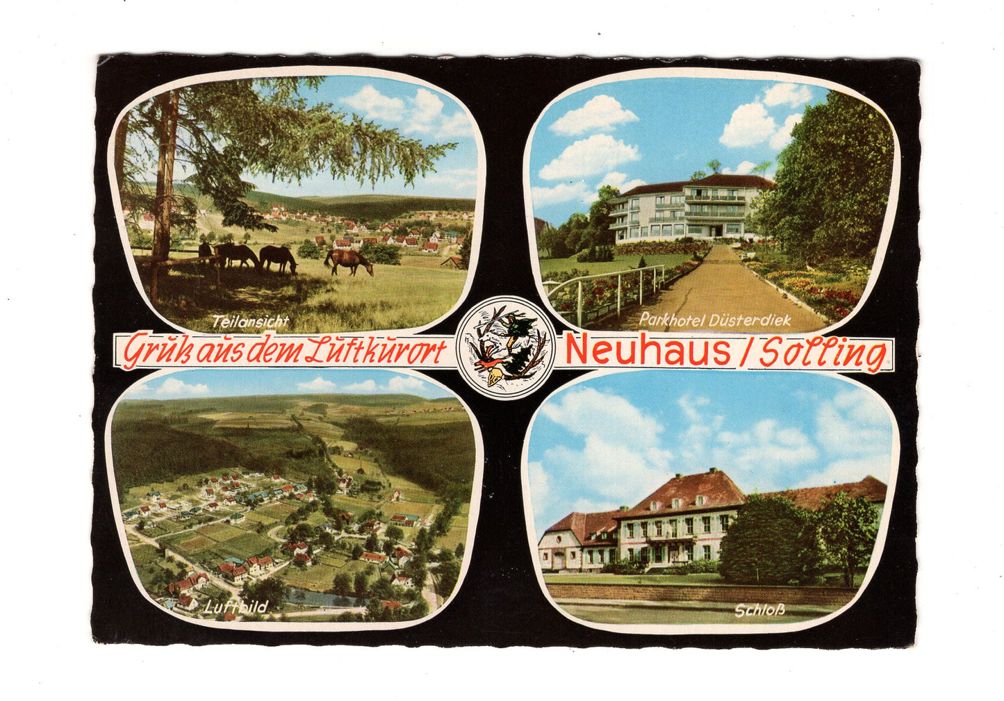 Ansichtskarte Neuhaus / Solling / Parkhotel Düsterdiek +++