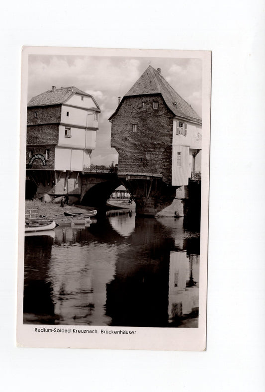 Ansichtskarte Bad Kreuznach / Brückenhäuser