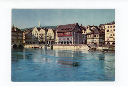 Ansichtskarte Zürich / Mittlerer Limmatquai / Schweiz