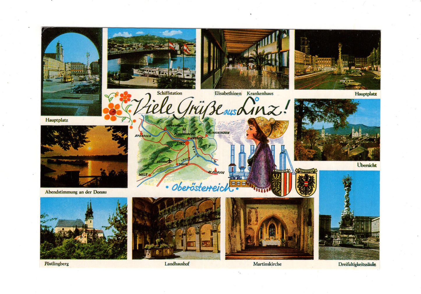 Ansichtskarte Linz / Oberösterreich / Österreich