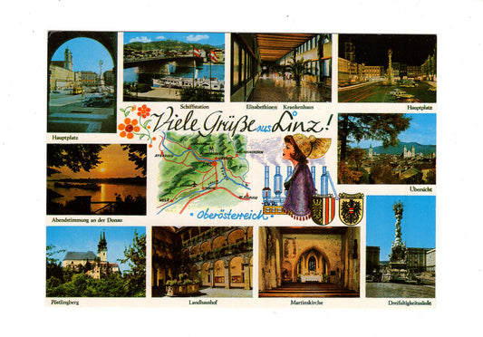 Ansichtskarte Linz / Oberösterreich / Österreich