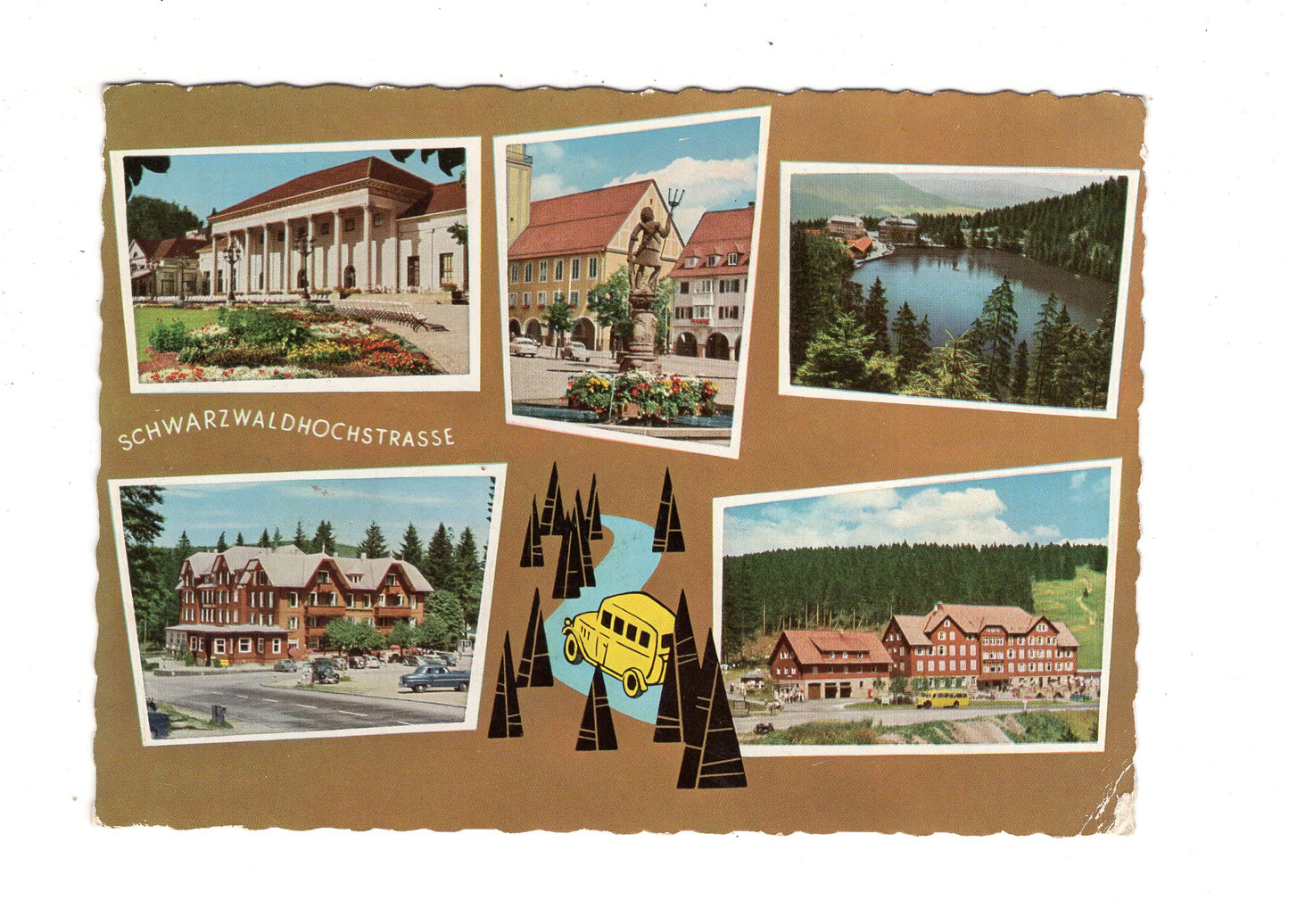 Ansichtskarte Schwarzwaldhochstraße / Baden-Baden +++ / K1-56