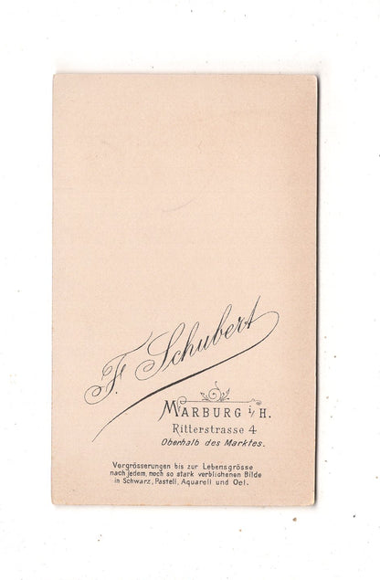 Fotografie Niedliche kleine Jungen - Marburg i. H. 1890er
