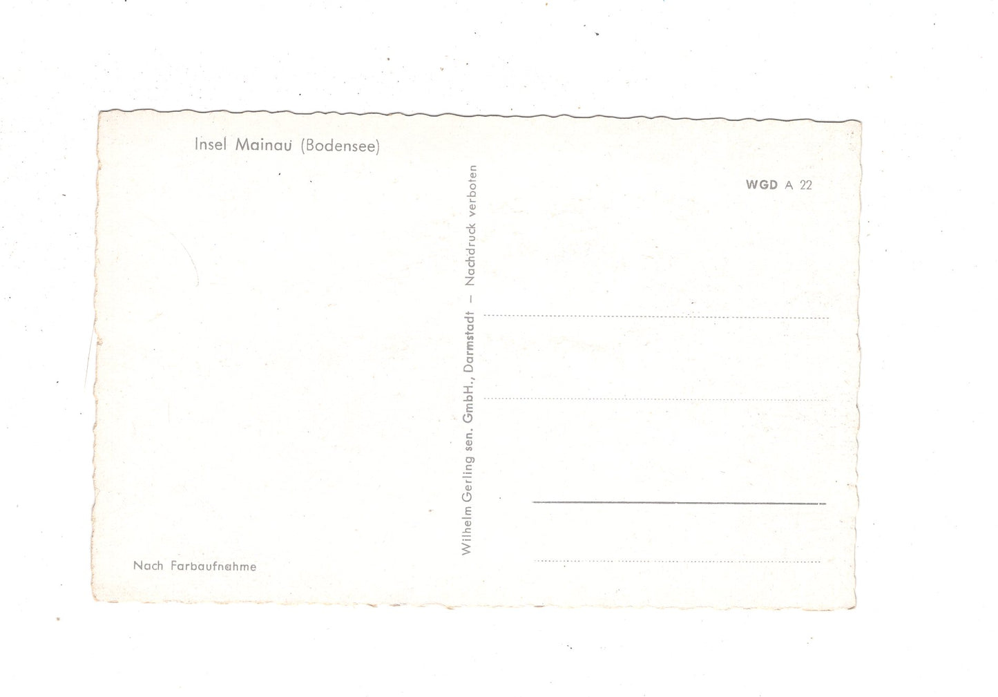 Ansichtskarte Insel Mainau im Bodensee / J1-64