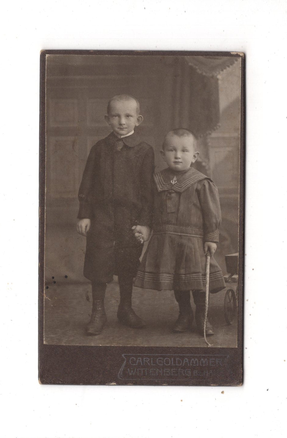 Fotografie Niedliche kleine Jungen - Wittenberg 1900er