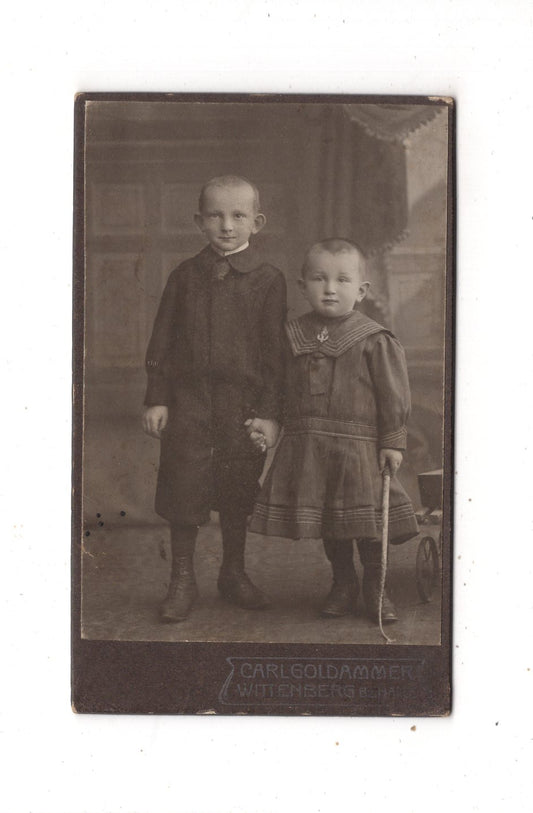 Fotografie Niedliche kleine Jungen - Wittenberg 1900er