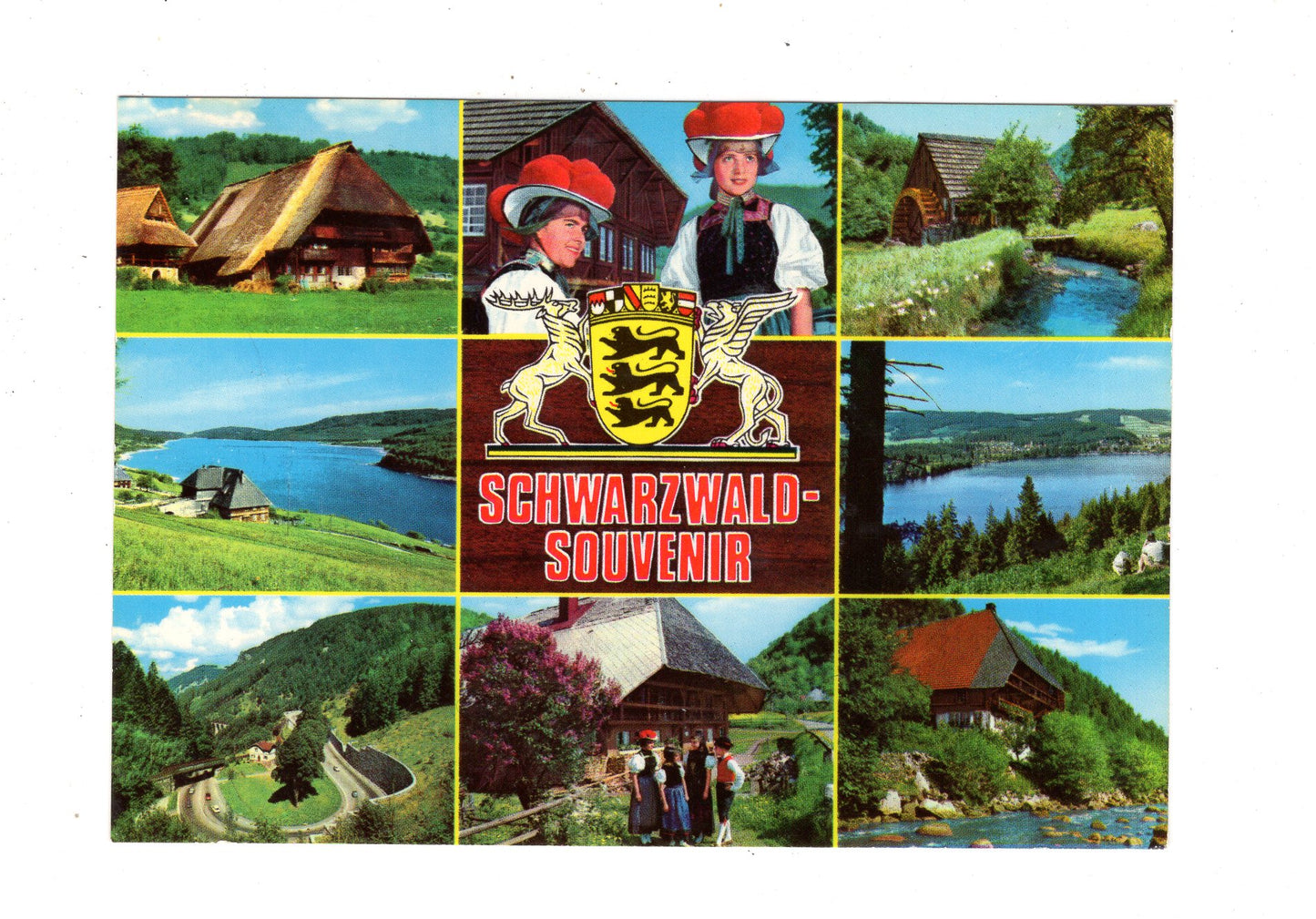Ansichtskarte Schwarzwald-Souvenir / K1-56