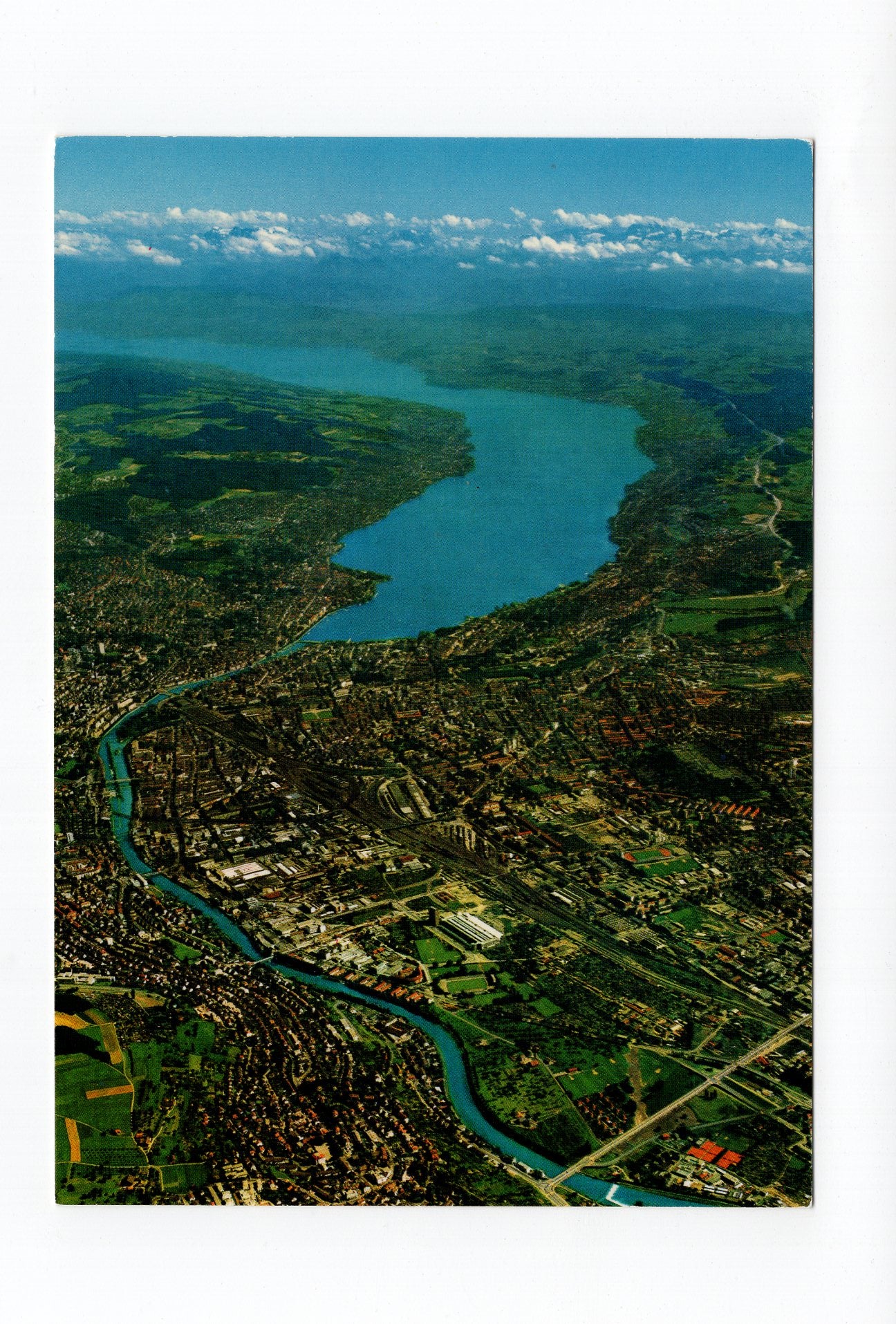 Ansichtskarte Zürich und Zürichsee / Schweiz