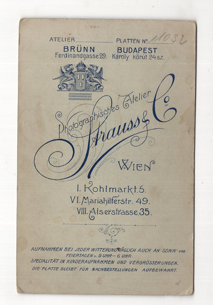 Fotografie Niedlicher kleiner Junge - Wien 1900er