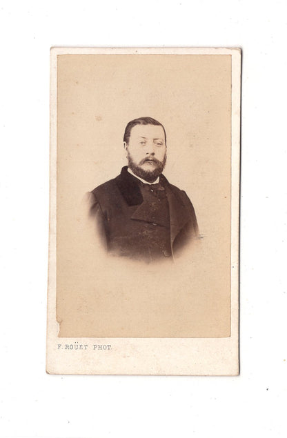 Fotografie Herrenportrait - Montpellier 1860er / CDV C1-19