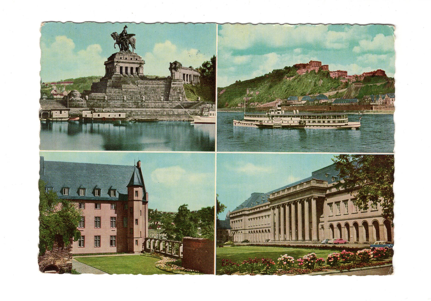 Ansichtskarte Koblenz am Rhein / Deutsch Herrenhaus +++