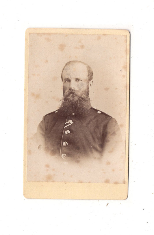 Fotografie Soldat - Wetzlar um 1870 / CDV M1-04