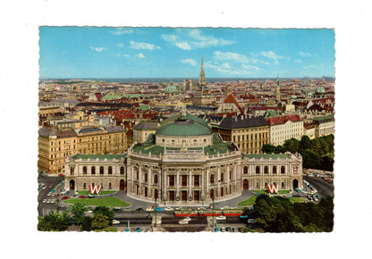 Ansichtskarte Wien / Burgtheater / Österreich