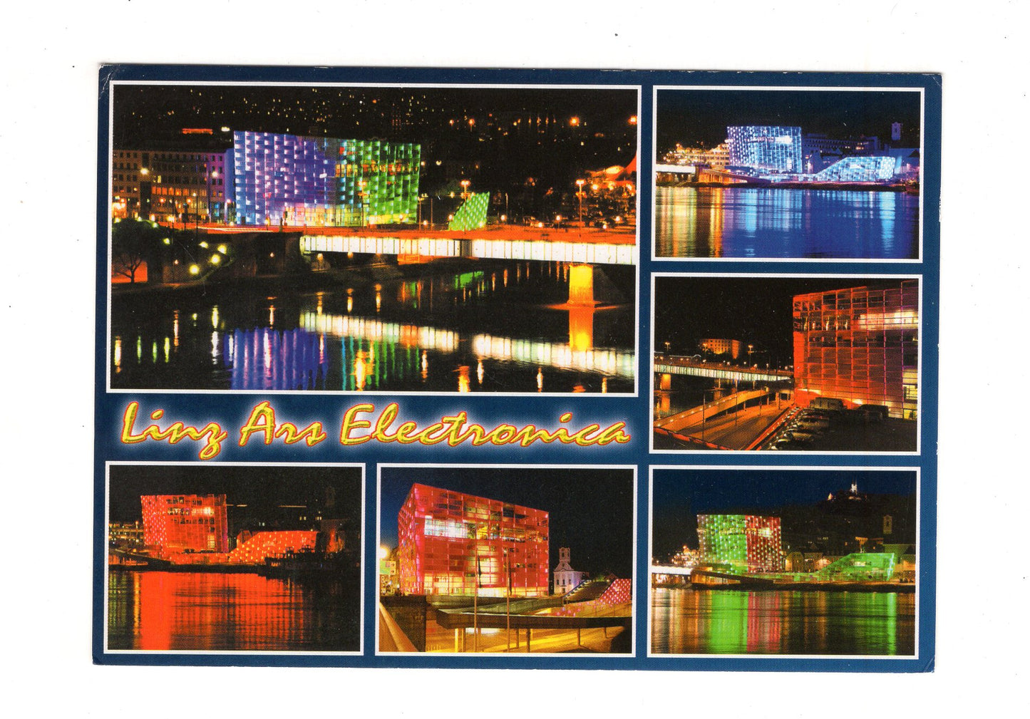 Ansichtskarte Linz an der Donau / ARS ELECTRONICA CENTER / Oberösterreich / Österreich