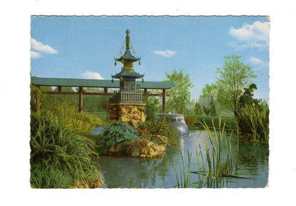 Ansichtskarte Leverkusen / Im Japanischen Garten der Bayer-Werke