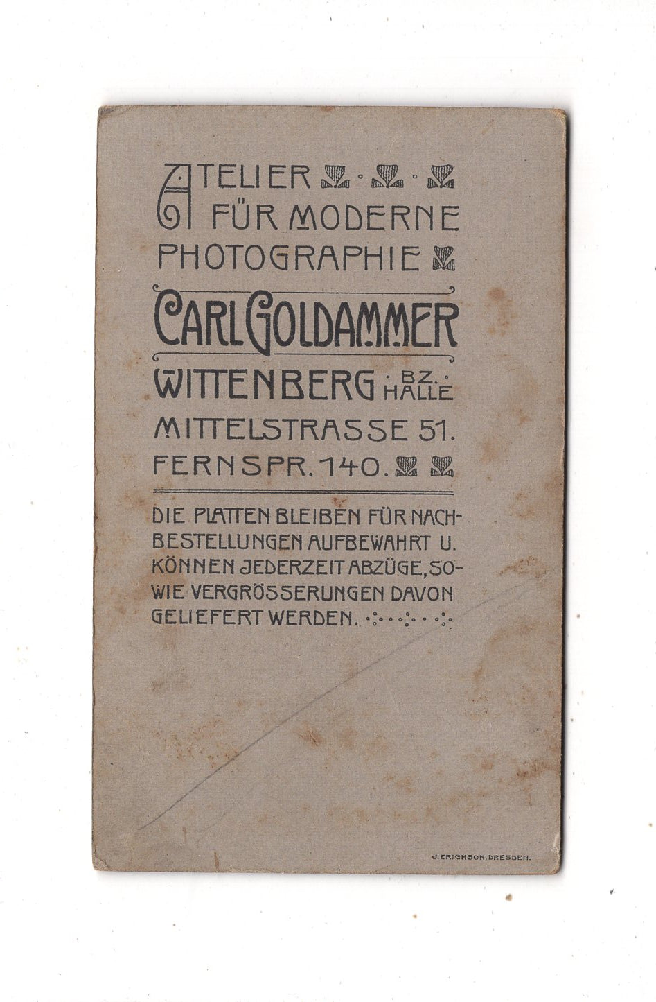 Fotografie Niedliche kleine Jungen - Wittenberg 1900er