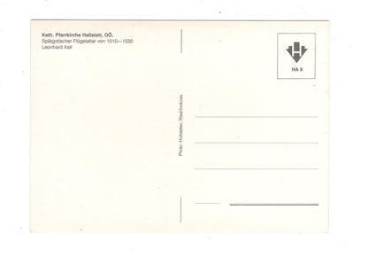 Ansichtskarte Kath. Pfarrkirche / Hallstatt / Österreich