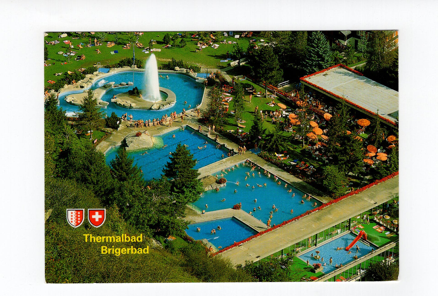 Ansichtskarte Brigerbad / Wallis / Schweiz