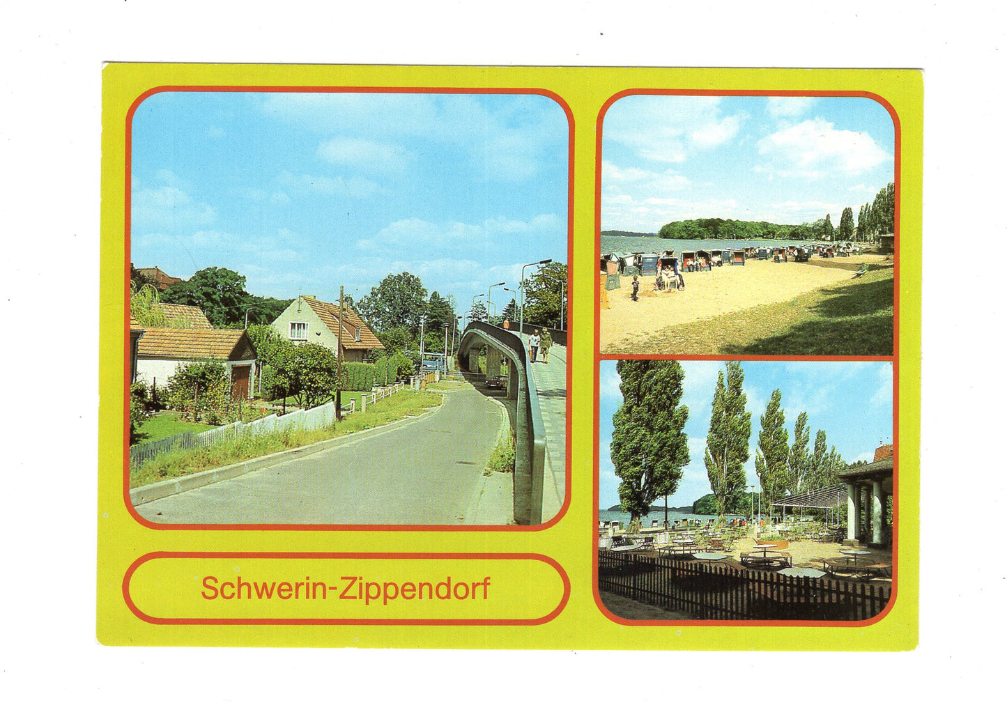 Ansichtskarte Schwerin-Zippendorf