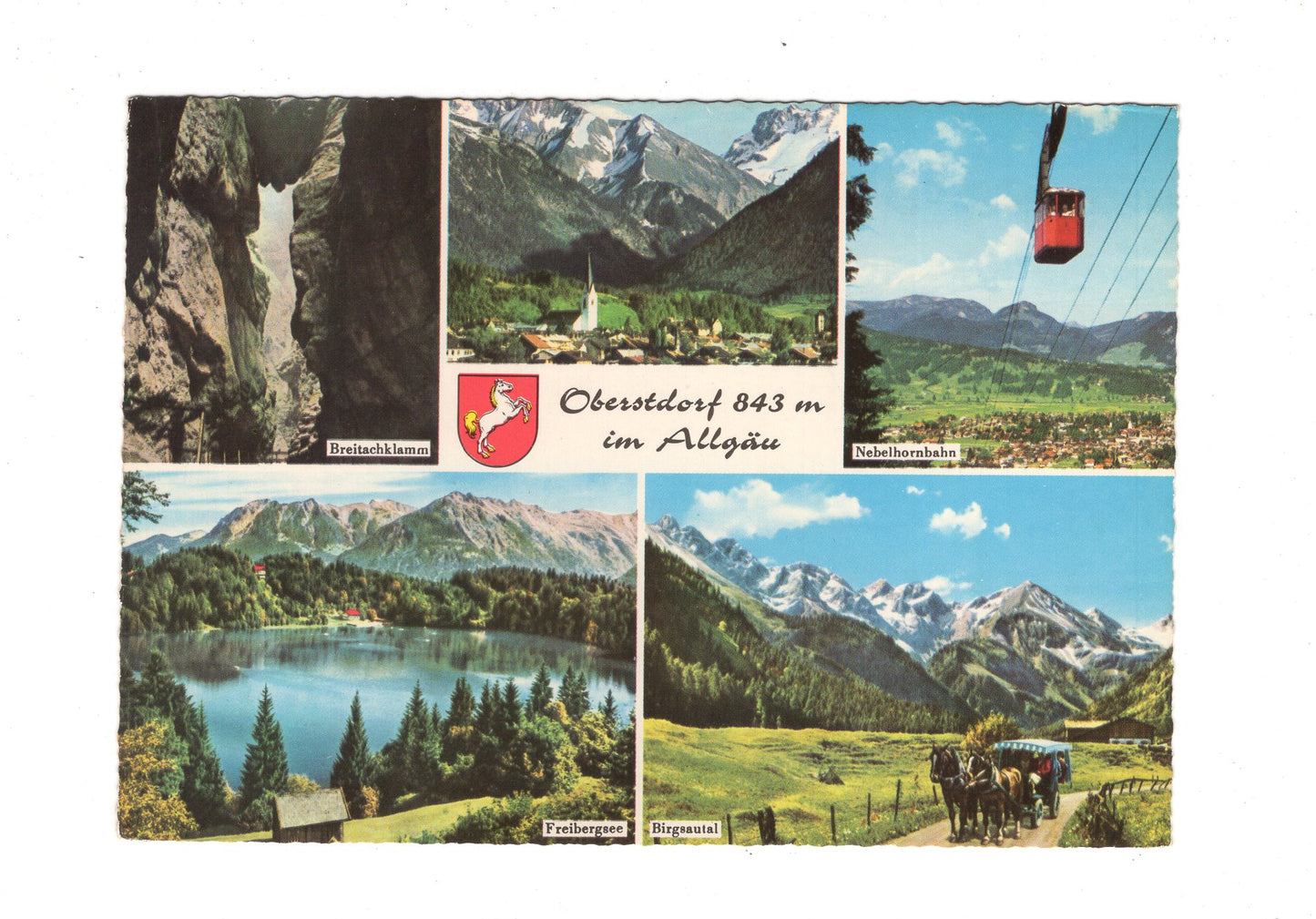 Ansichtskarte Oberstdorf im Allgäu / H1-53