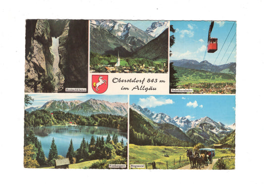 Ansichtskarte Oberstdorf im Allgäu / H1-53