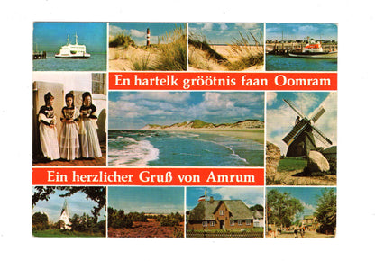 Ansichtskarte Ein herzlicher Gruß von Amrum