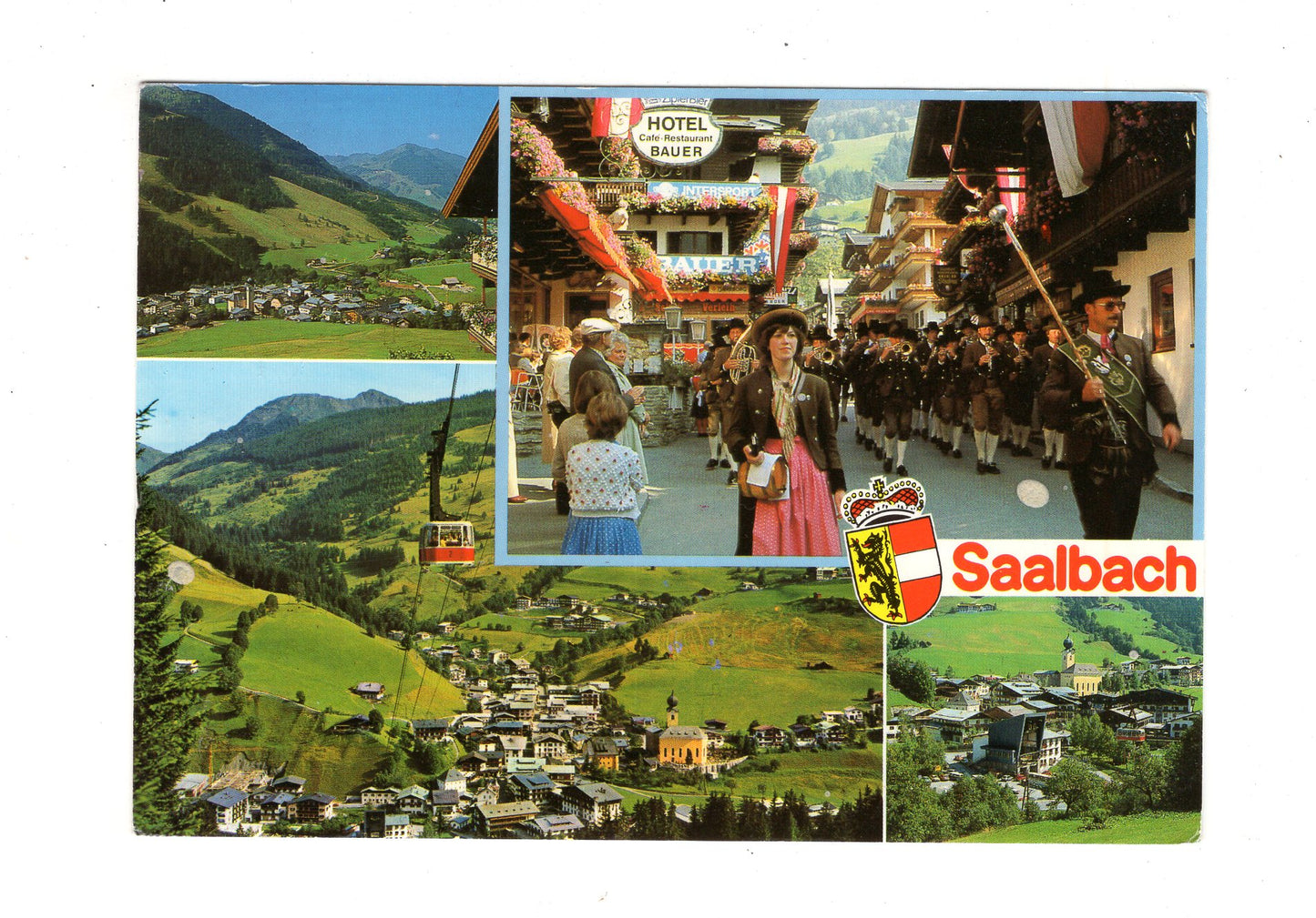 Ansichtskarte Saalbach / Salzburger Land / Österreich