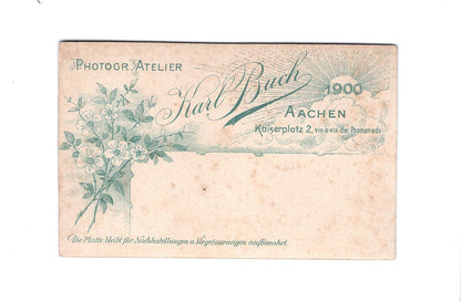 Fotografie Soldat / Soldatenportrait - Aachen 1900er