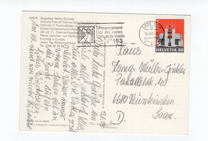 Ansichtskarte Brigerbad / Wallis / Schweiz