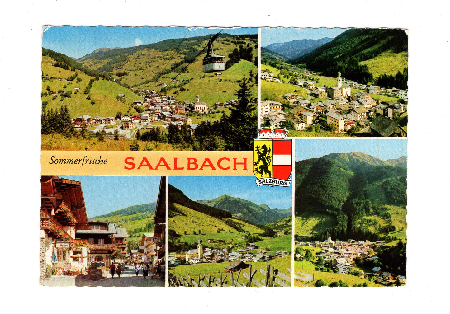 Ansichtskarte Saalbach / Salzburger Land / Österreich