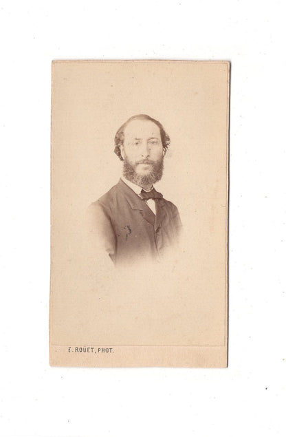 Fotografie Herrenportrait - Montpellier 1860er / CDV C1-19