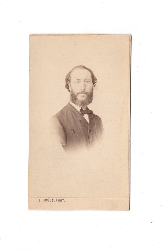 Fotografie Herrenportrait - Montpellier 1860er / CDV C1-19