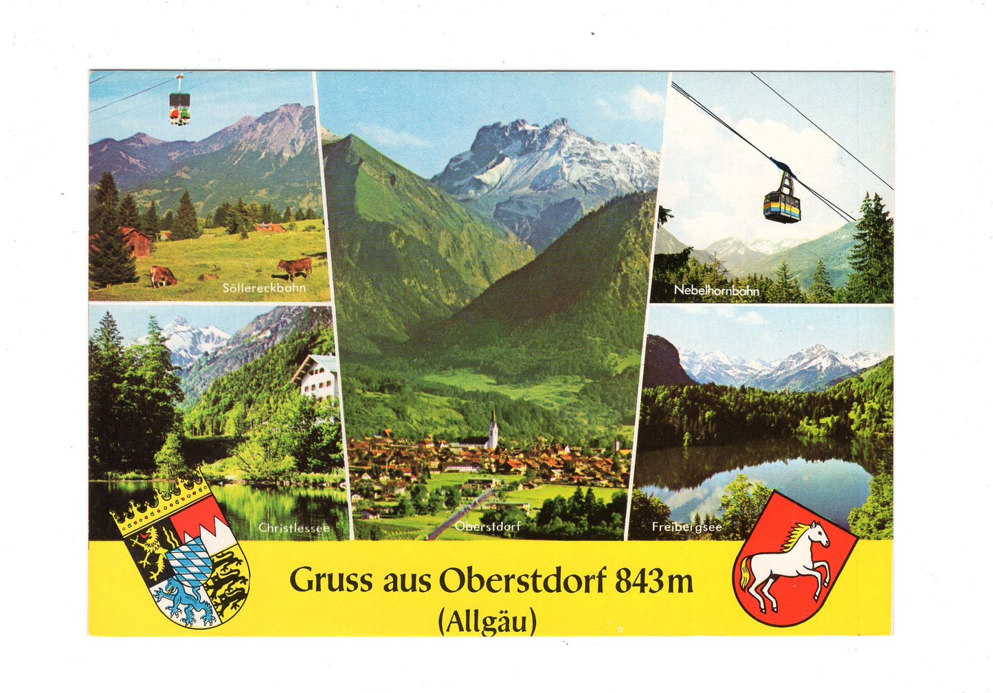 Ansichtskarte Oberstdorf im Allgäu / H1-53