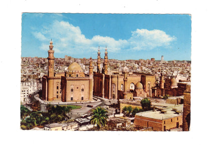 Ansichtskarte Kairo / Sultan Hassan und El-Riffaie Moscheen / Ägypten