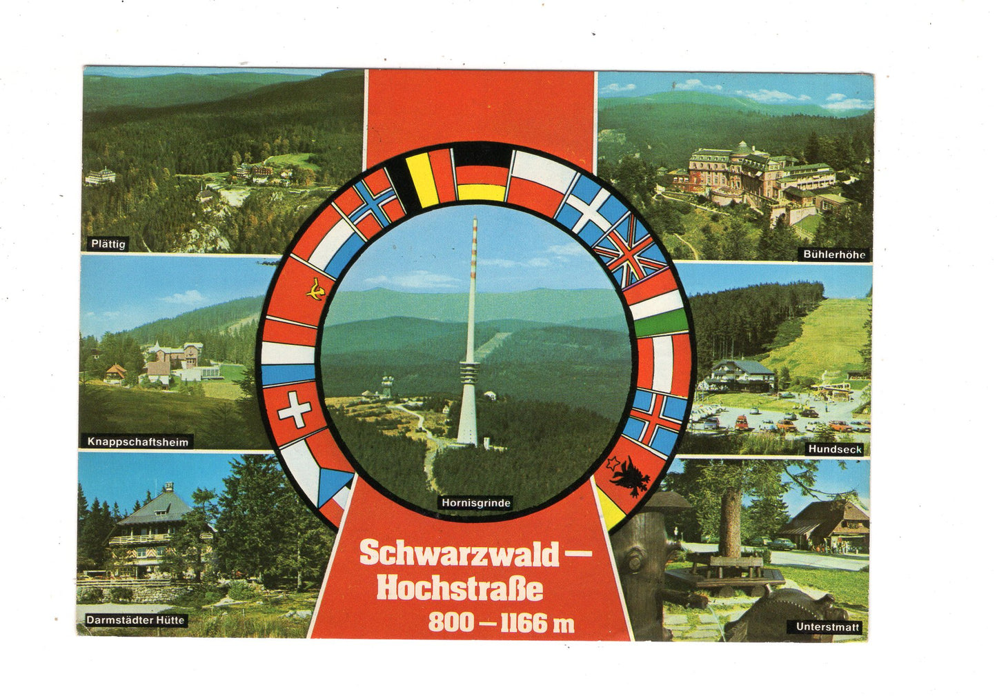 Ansichtskarte Schwarzwaldhochstraße / Plättig +++ / K1-56