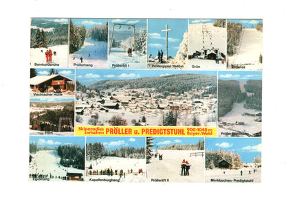 Ansichtskarte St. Englmar / Bayerischer Wald / Pröller und Predigtstuhl