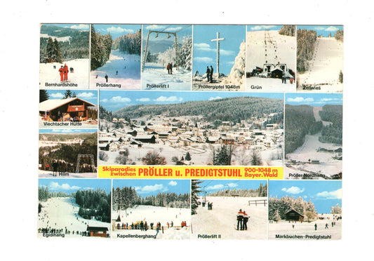 Ansichtskarte St. Englmar / Bayerischer Wald / Pröller und Predigtstuhl