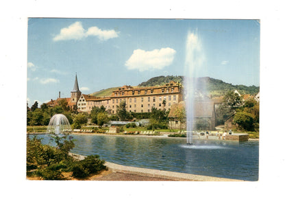 Ansichtskarte Ingelfingen / Kuranlage und Altes Schloss
